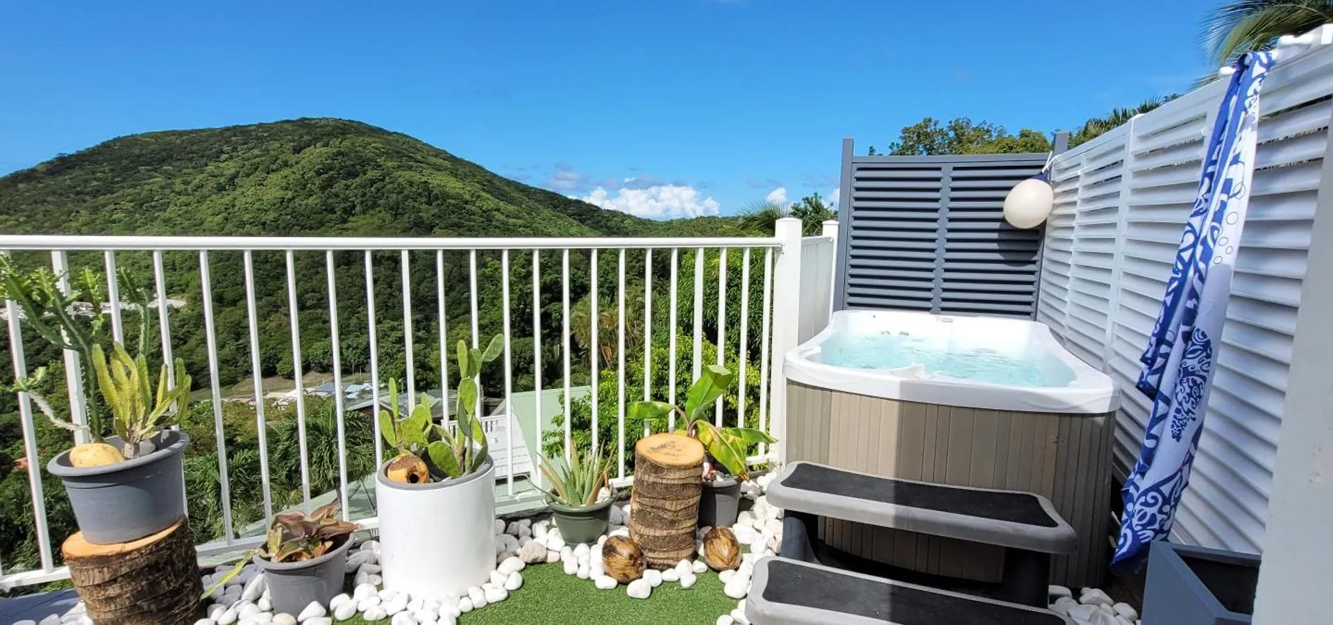 Appartement Duplex Vue Mer Jacuzzi Prive Deshaies 0*,