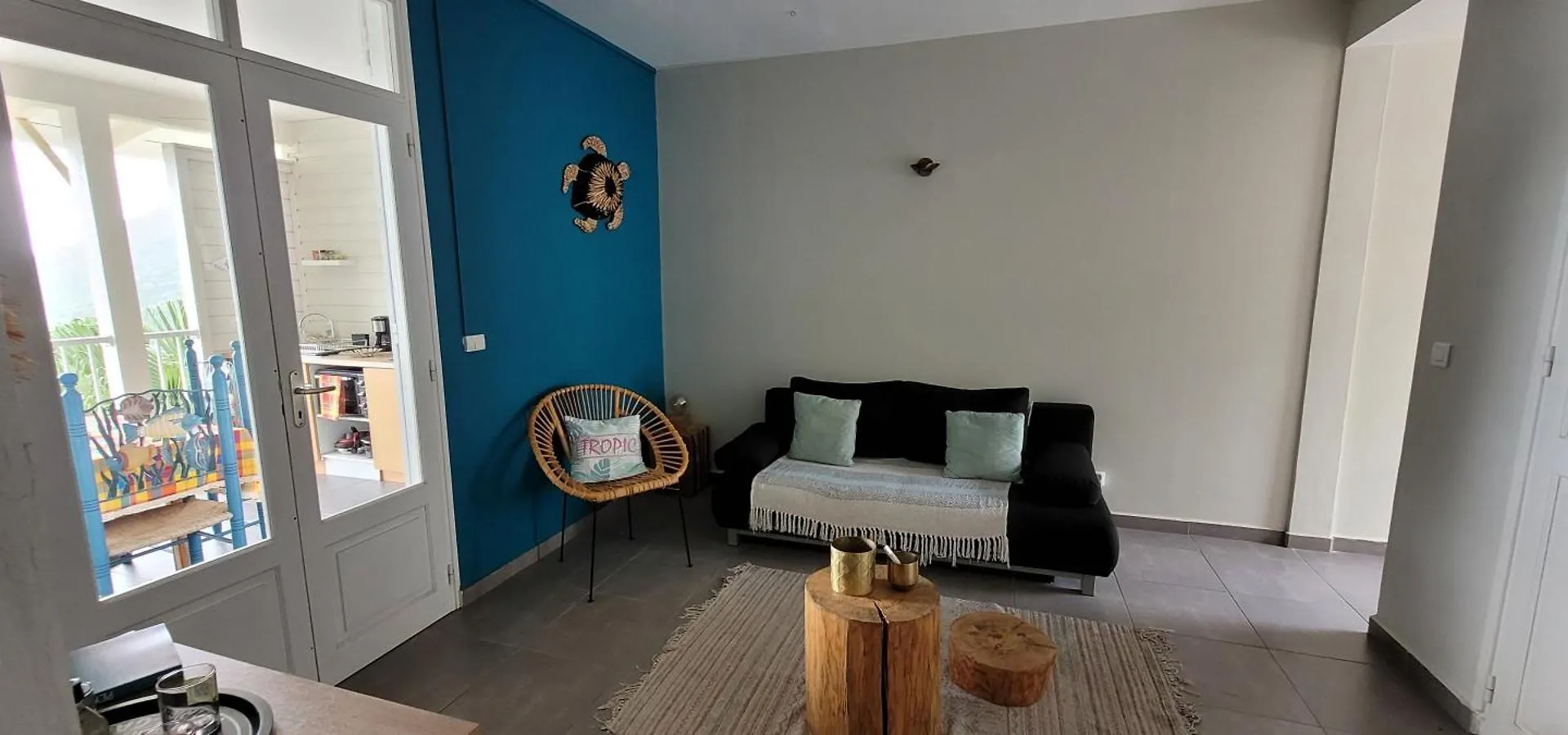 Appartement Duplex Vue Mer Jacuzzi Privé Deshaies Apartman